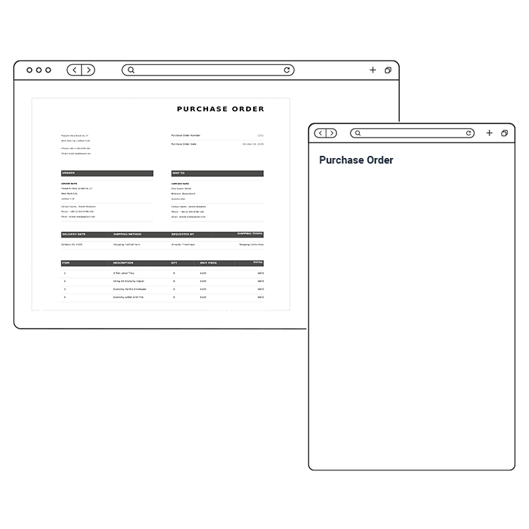 Purchase Order Automation