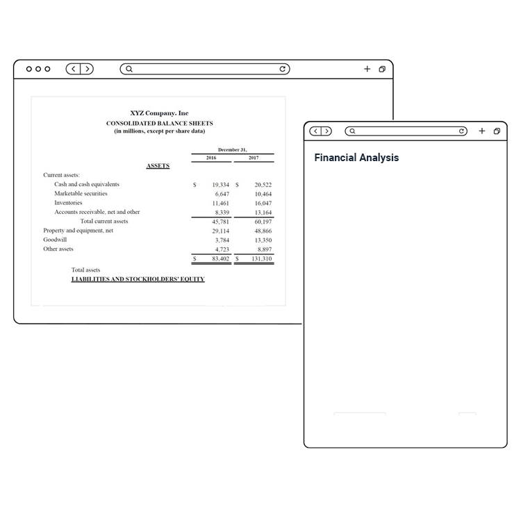 AI for Financial Analysis, credit risk analysis