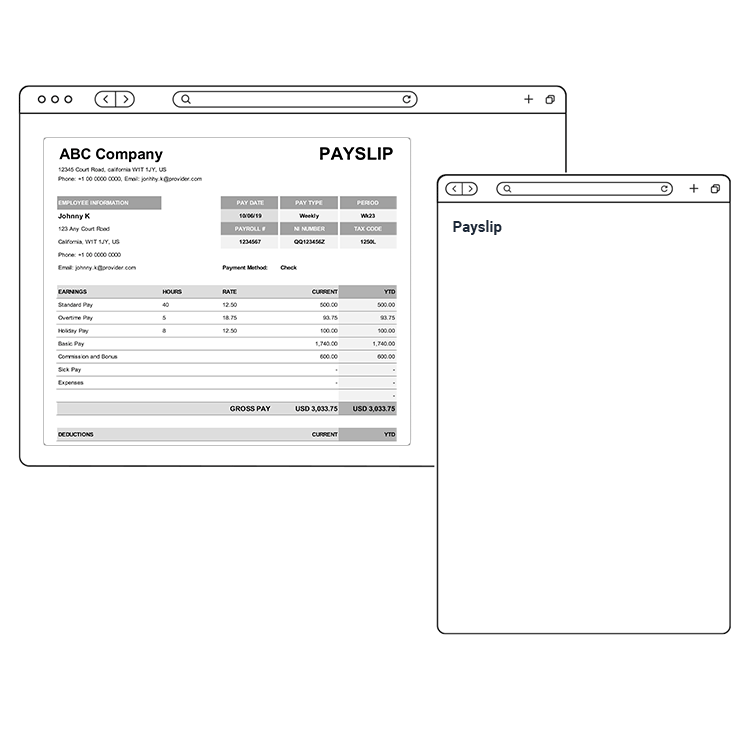 payslip
